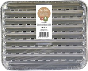 Arpex Alumínium Grilltálca szett 4 db-os Strapabíró És Praktikus