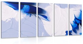 5-részes kép három szín művészeti festménye