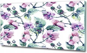 Fotó üvegkép Hawaii virágok 100x70