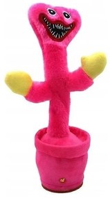 Plüss táncoló és beszélő Huggy Wuggy - rózsaszín
