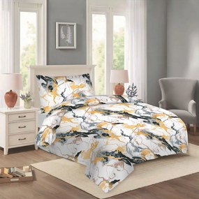 Pamut lepedők Mramor Gold 200x140cm+90x70cm TiaHome