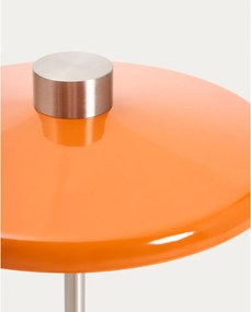 Narancssárga állólámpa fém búrával (magasság 130 cm) Nuvira – Kave Home