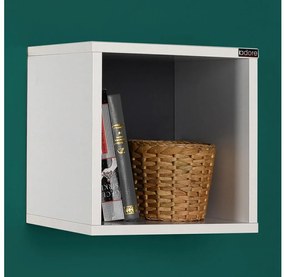 Fali polc 33x33 cm fehér