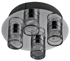 Italux MARC HD-520M-04-1340 CH Süllyesztett mennyezeti lámpa 4x5,5W/LED