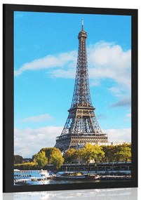 Poszter gyönyörű panoráma Párizsra