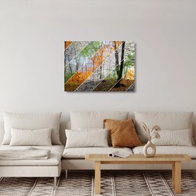 Kép - Változó évszakok (üvegen) (70x50 cm)