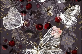 Pillangók képe (90x60 cm)