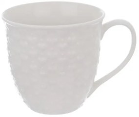 Orion SZÍV kerámia bögre, 580 ml, fehér