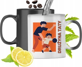 Mágikus Bögre Apukáknak Színváltós Nyomtatott Fotóval