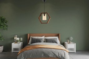 Hexagon Single Dark Glass