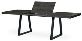 Bővíthető Étkezőasztal 160–240×90 cm, Laminált Szürke Tölgy. GREY