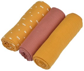 Muszlin pelenka készlet 3 db-os – Bébé Douceur