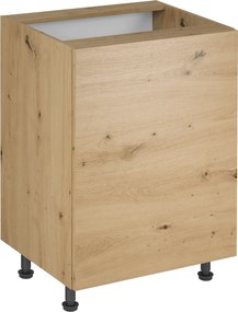 Alsó szekrény, artisan tölgy, univerzális, LANGEN D60
