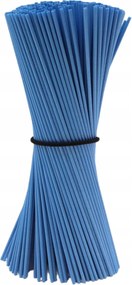 Szálas rattan pálcikák 3mm/25cm Kék 25db