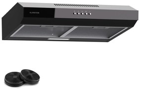 Klarstein Contempo 60 beépíthető páraelszívó 60 cm 200 m³/h LED rozsdamentes acél akril