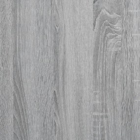 szürke sonoma színű szerelt fa térelválasztó 100 x 33 x 94,5 cm