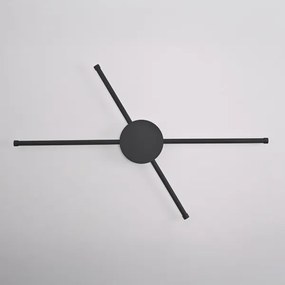 Brilagi - LED Fali lámpa LUGO QUATTRO LED/16W/230V fekete