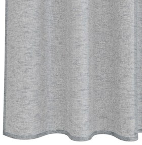 Függönyök függönyökkel 2 pcs Sötétszürke 140x140cm Poliészter