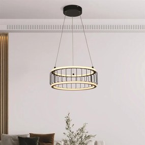 Függeszték Fekete CIRCOLO SEARCHLIGHT 54213-1BK