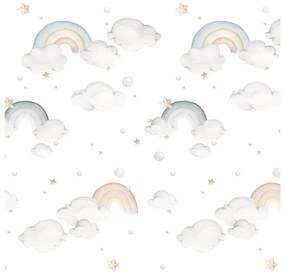 Gyerek tapéta nem szőtt anyagból 50 cm x 280 cm Rainbow – Dekornik