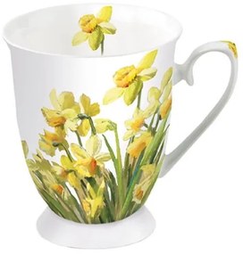 Golden Daffodils Porcelán bögre 250 ml