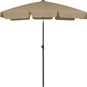 vidaXL tópszínű strandnapernyő 180 x 120 cm