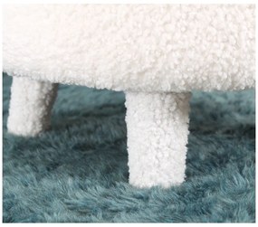 Fehér buklé gyerek fotel Moouv – Artie