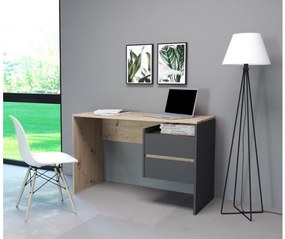 PC asztal Paca 3 (artisan tölgy + antracit). 1048467