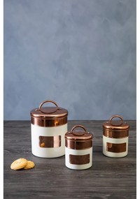 Rozsdamentes acél kávétartó doboz Prescott – Premier Housewares