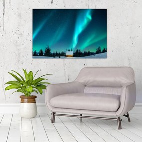 Kép - Aurora Borealis (90x60 cm)