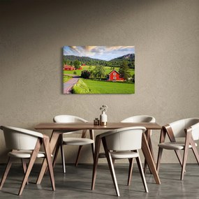 Vidéki kép (90x60 cm)