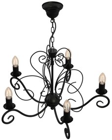 MAURO láncos csillár 5xE14/60W/230V