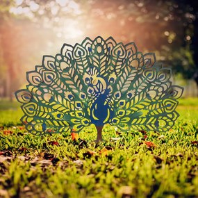 Peacock fém kerti dísztárgy, 60×38 cm – TR565TNL1260
