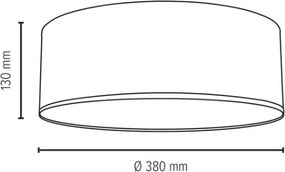 Spot-Light 4763812 - Mennyezeti lámpa JOSEFINA 3xE27/25W/230V