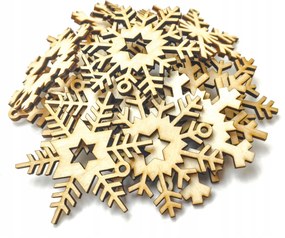 Fából készült karácsonyfadíszek Nagy Készlet
