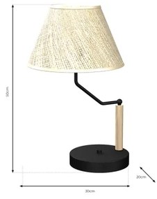 Asztali lámpa ETNA 1xE27/60W/230V