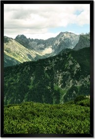 Poszterek keretben 40x60 Tátra Lengyel hegyek Kilátás