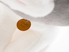 Plüss MACSKA szürke babatakaróval belül