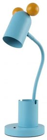 Lámpa Asztali MOUSE , 0215, max.250V, 50/60Hz, 1*E27, max.25 W, átmérő 8 cm, IP20, kék