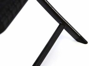 GARTHEN Kerti összecsukható szék 2 db fekete