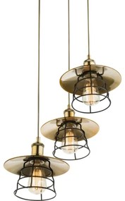 Globo 15086-3H - Csillár VIEJO 3xE27/60W/230V