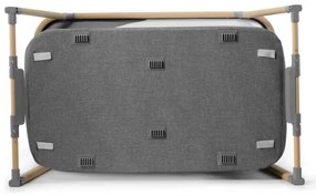 KINDERKRAFT - Utazó kiságy 4in1 SOFI szürke