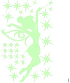 Fairytale világító falmatrica szett - Ambiance