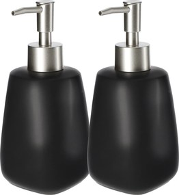 Szappanadagoló Folyadék Tartály Fekete 2 x 400ml