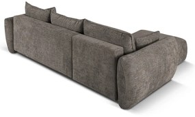 Szürke sarokkanapé (bal oldali) Matera – Cosmopolitan Design
