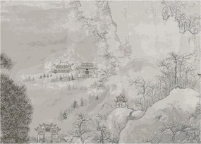 Kép - Kínai táj (70x50 cm)