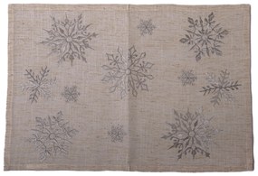 Silver Flakes karácsonyi abrosz, 33 x 48 cm