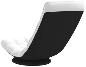 fehér szövet forgó padlószék 70x51x79 cm