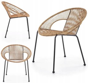 Rattan fotel LAKE