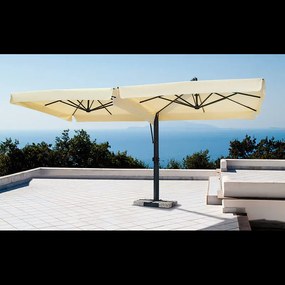 Fellini Aluminium vázas nagyméretű napernyő V verzió 3.5 x 7 m